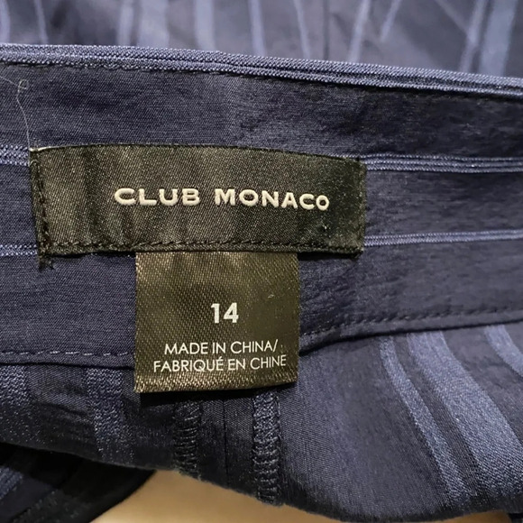 Club Monaco Sonyah Pants, Maritime Blue 16614 - Picture 14 of 15